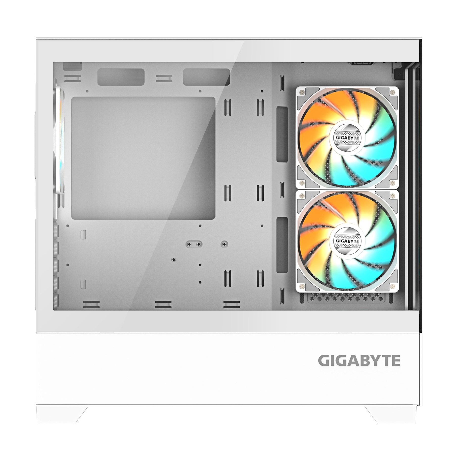 Obrázek GIGABYTE C201 PANORAMIC ICE/Midi Tower/Transpar./Bílá