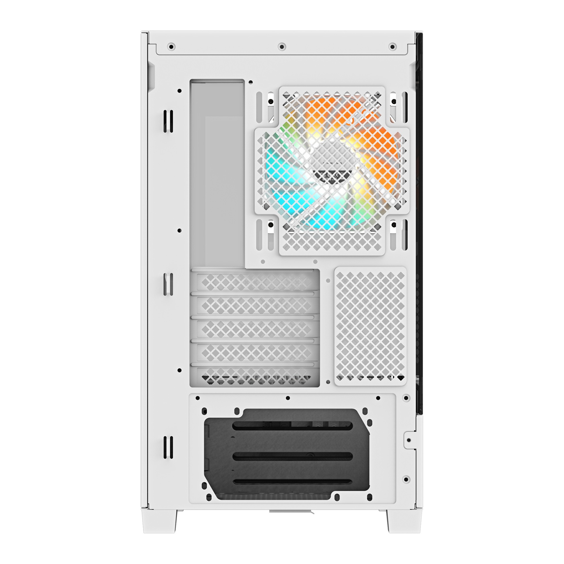 Obrázek GIGABYTE C201 PANORAMIC ICE/Midi Tower/Transpar./Bílá