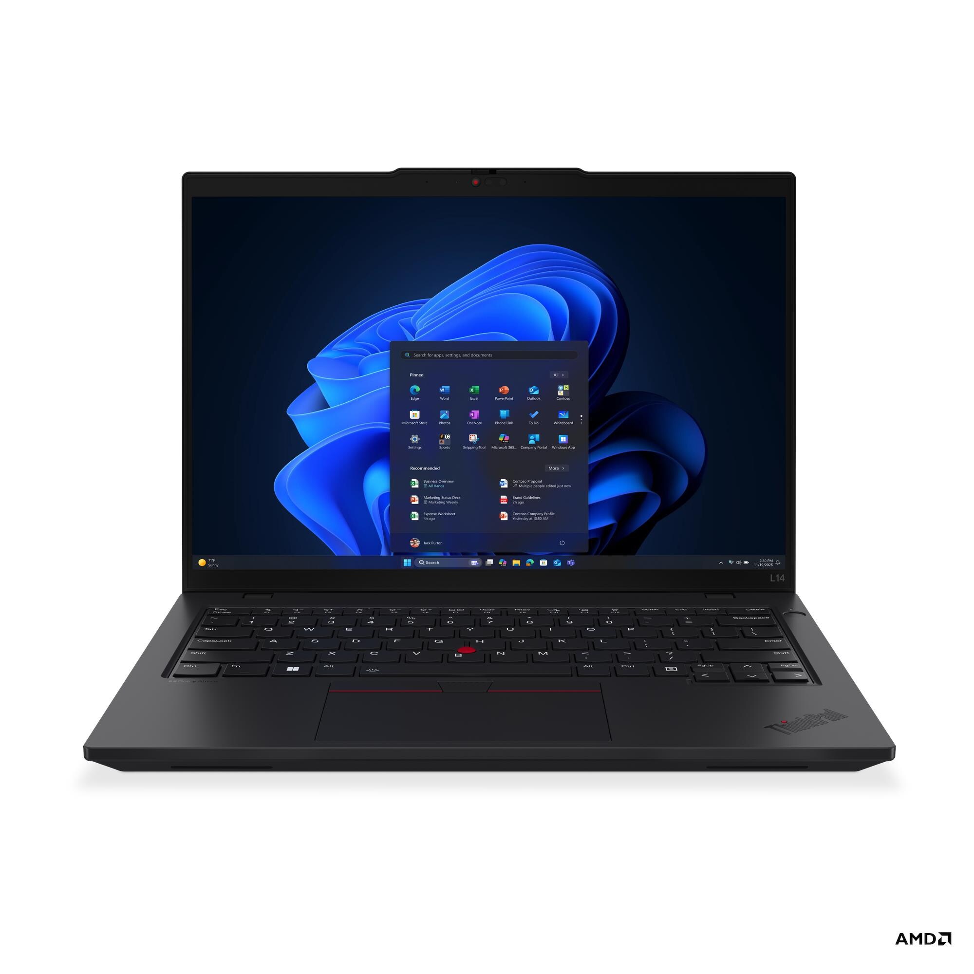 Zobrazit podrobnosti pro Lenovo ThinkPad L/L14 Gen 6 (AMD)/R5PRO-215/14"/WUXGA/16GB/512GB/AMD int/W11P/Black/3R On-Site Lenovo ThinkPad L/L14 Gen 6 (AMD)/R5PRO-215/14