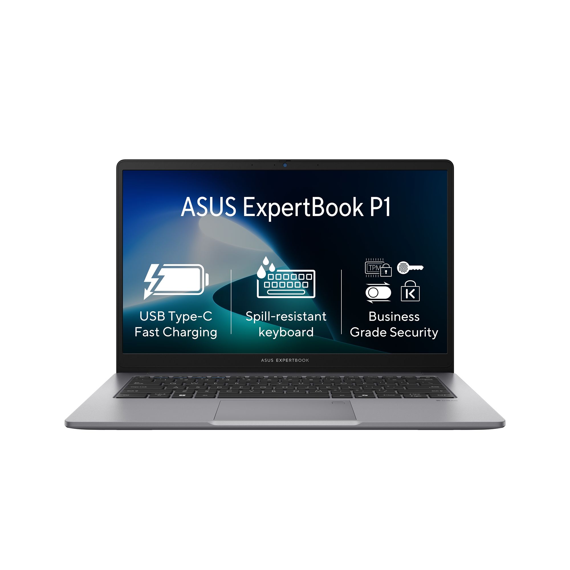 Obrázek ASUS ExpertBook P1/P1503CVA-S70760X/i7-13620H/15,6"/FHD/16GB/1TB/UHD/W11P/Gray/2R