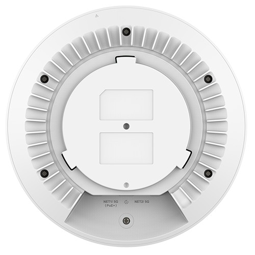 Obrázek Grandstream GWN7672 AP, Wi-Fi 7 BE11000, 802.11be, 2x2:2 MU-MIMO, MRU, 2x5G Ethernet WAN/LAN,BT