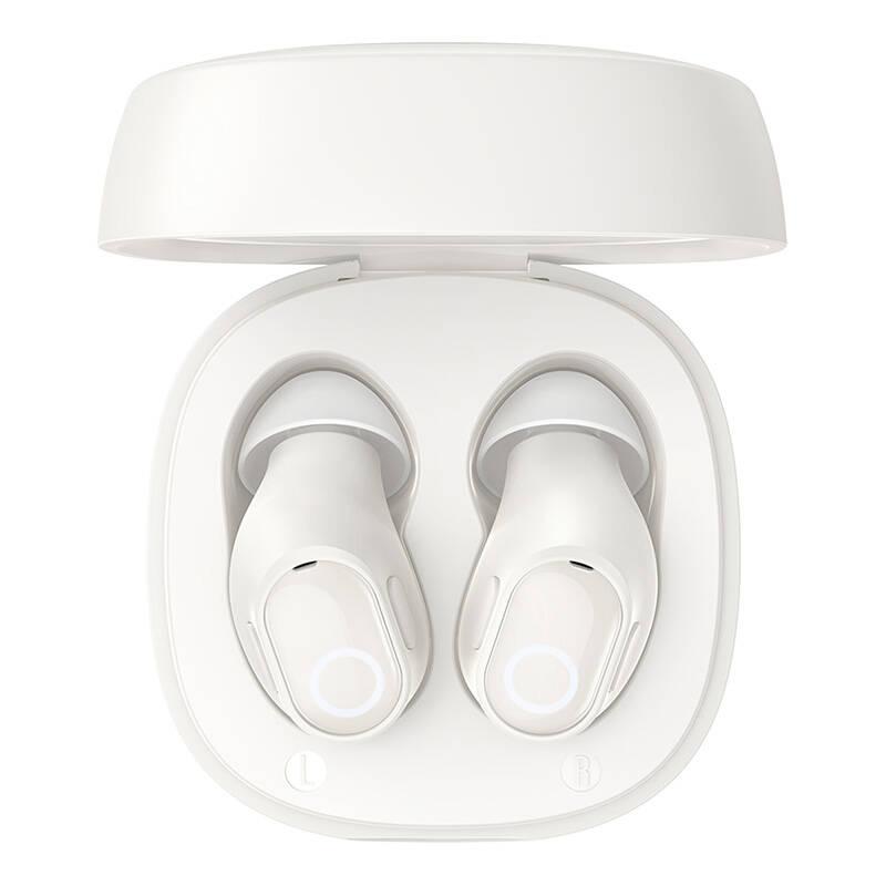 Obrázek Baseus Bluetooth sluchátka Bowie WM02 bílá