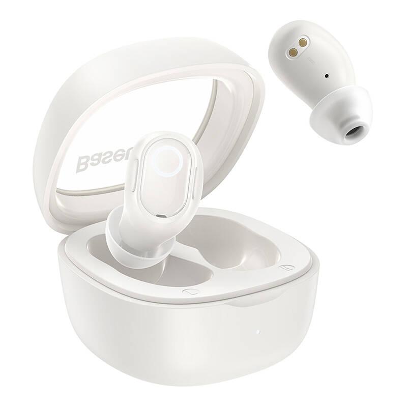 Obrázek Baseus Bluetooth sluchátka Bowie WM02 bílá