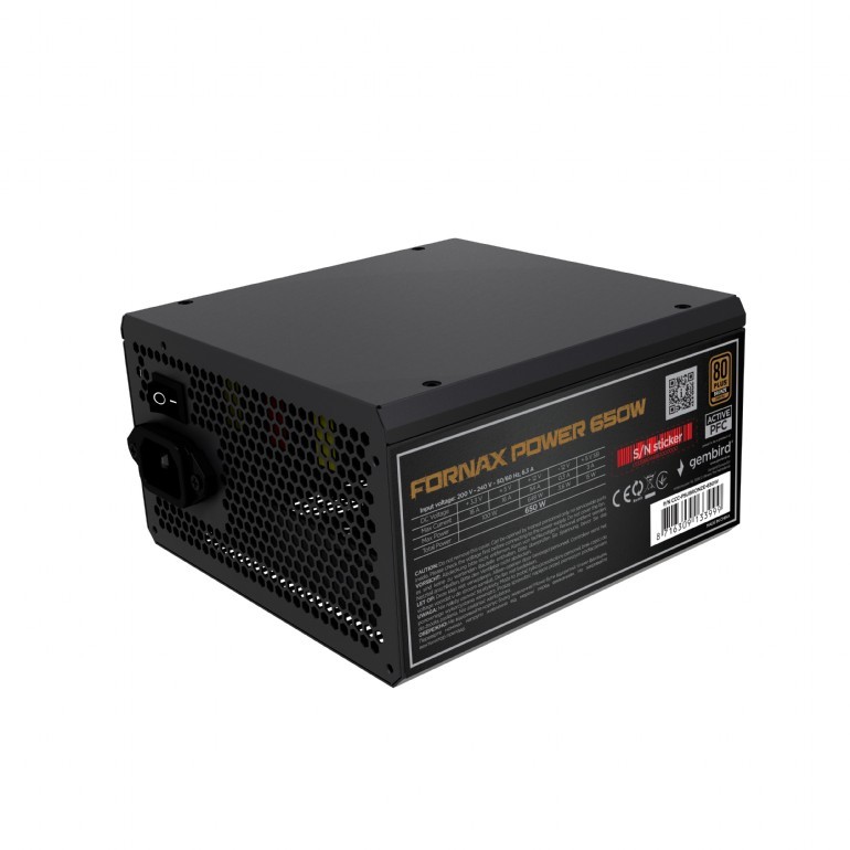 Obrázek GEMBIRD FX 650W 80+ Bronze