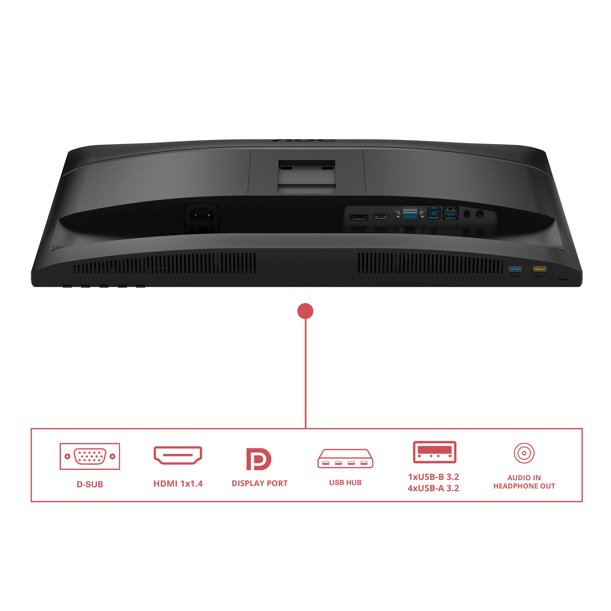Obrázek 24" LED AOC 24E4U