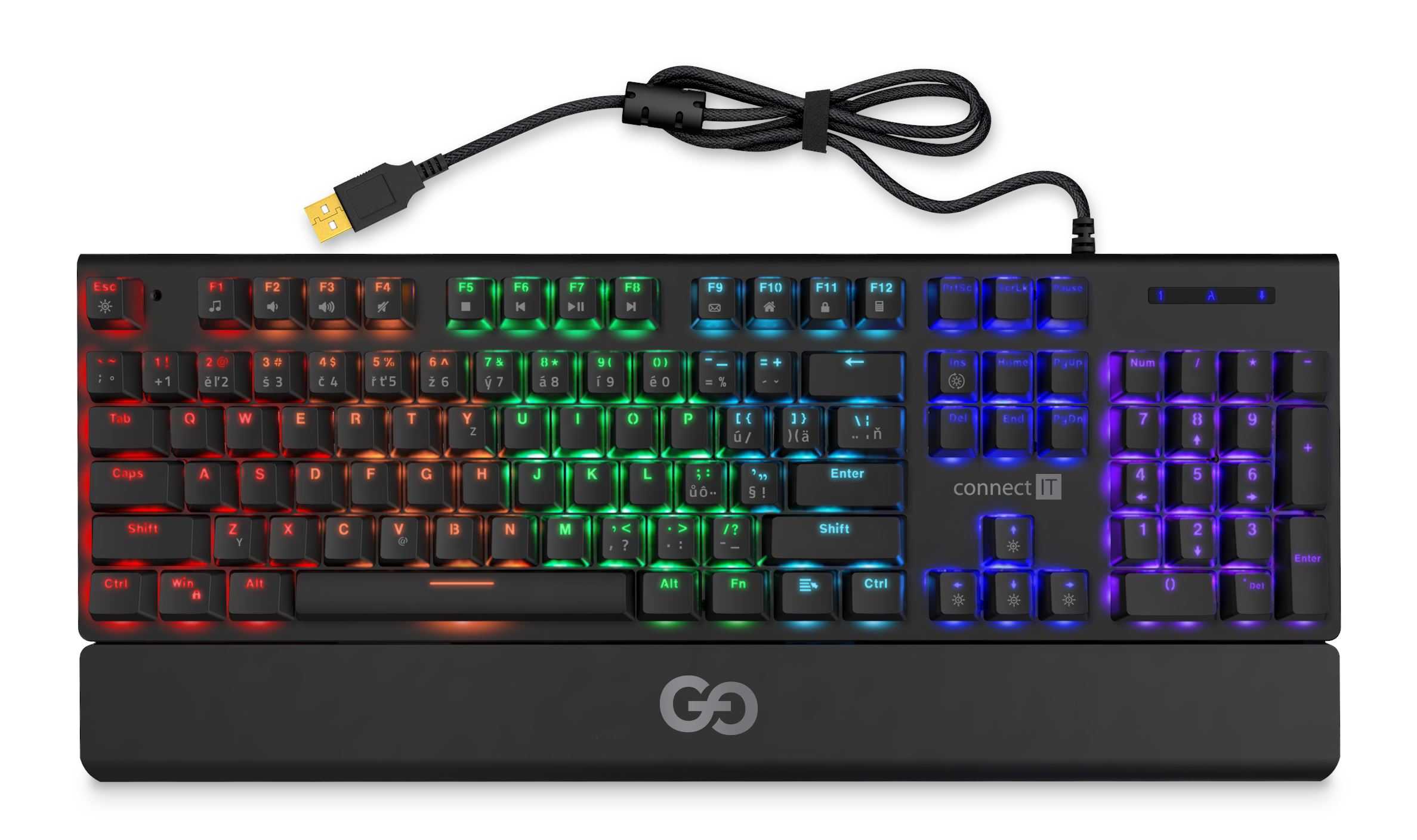 Obrázek CONNECT IT GG mechanická herní klávesnice