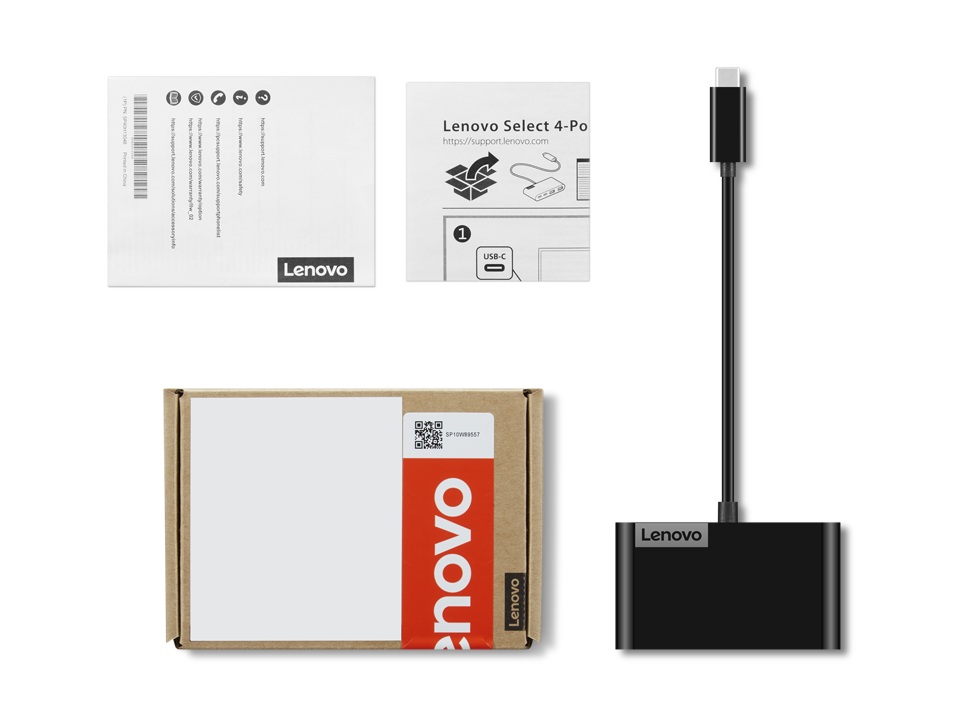 Obrázek Lenovo Select 4-Port USB-C Hub