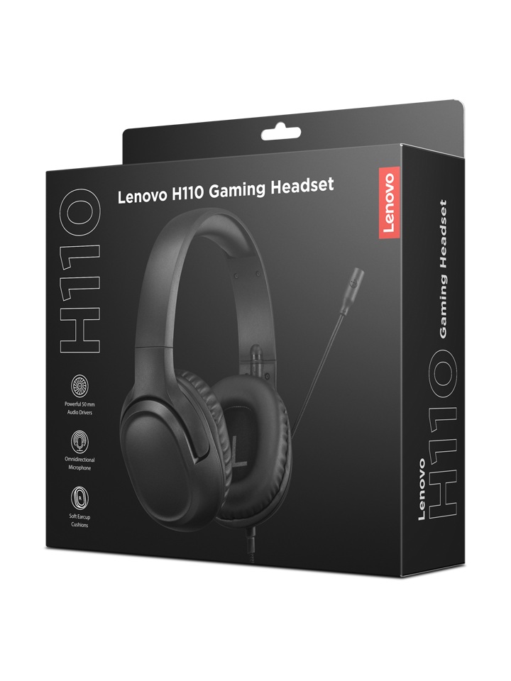 Obrázek Lenovo H110 Gaming/Jack/Černá