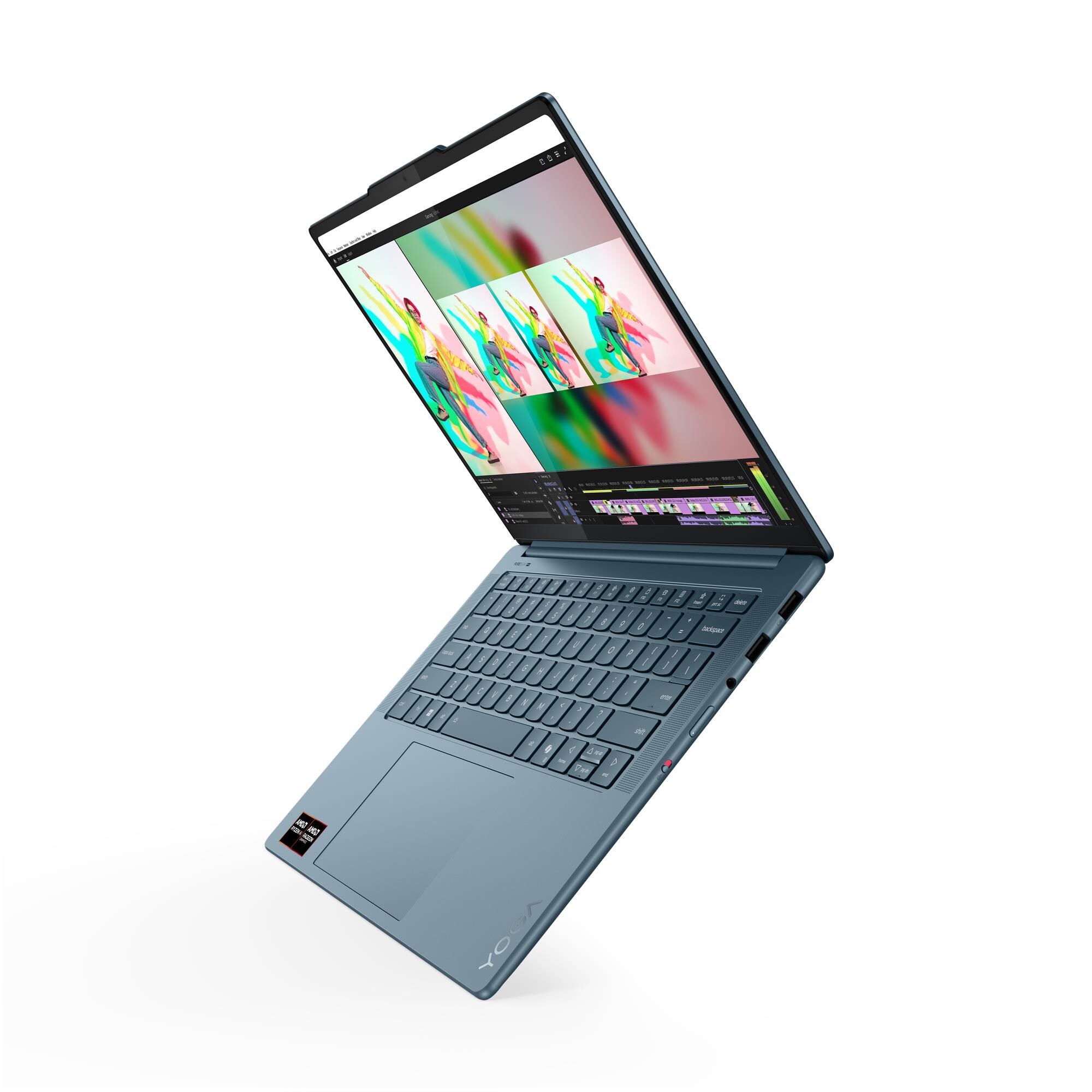 Obrázek Lenovo Yoga Pro 7/14ASP10/AI9-365/14,5"/2944x1840/32GB/1TB/AMD int/W11H/Tidal Teal/3R On-Site