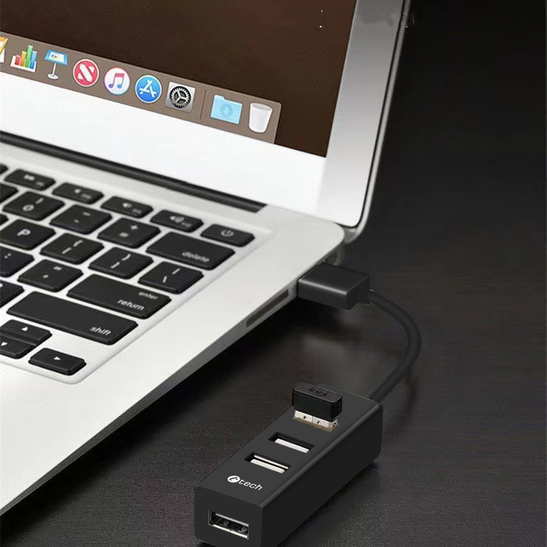 Obrázek HUB USB C-tech UHB-U2, 4x USB 2.0
