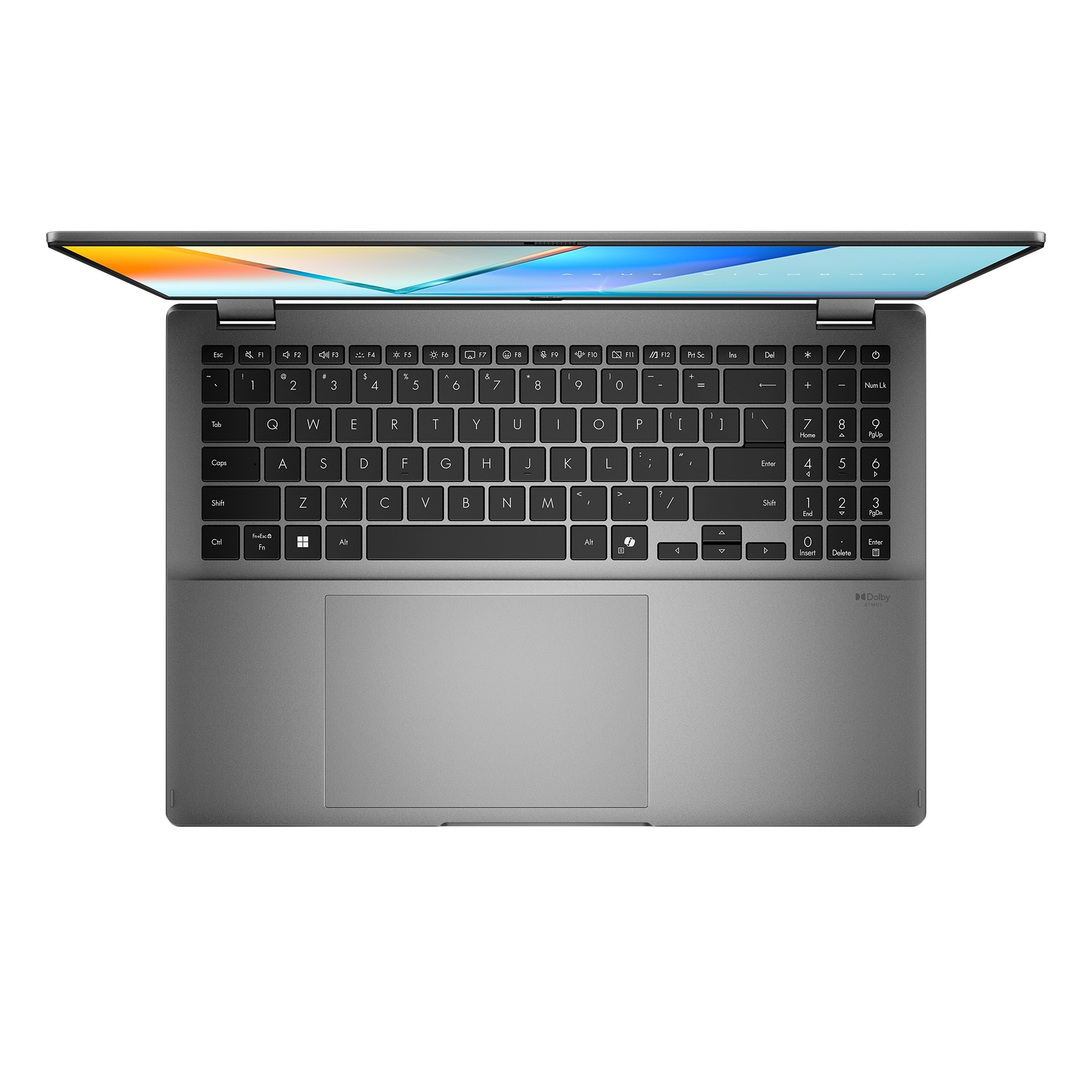 Obrázek ASUS Vivobook Flip 16 OLED/TP3607SH-OLED032X/U7-258V/16"/2880x1800/T/16GB/1TB/RTX 5050/W11P/Gray/2R