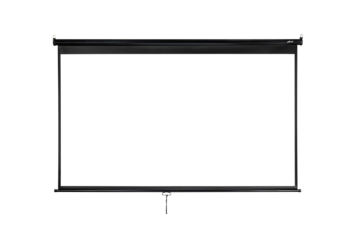 Nástěnné projekční plátno AVELI, 221x125cm (16:9) 100