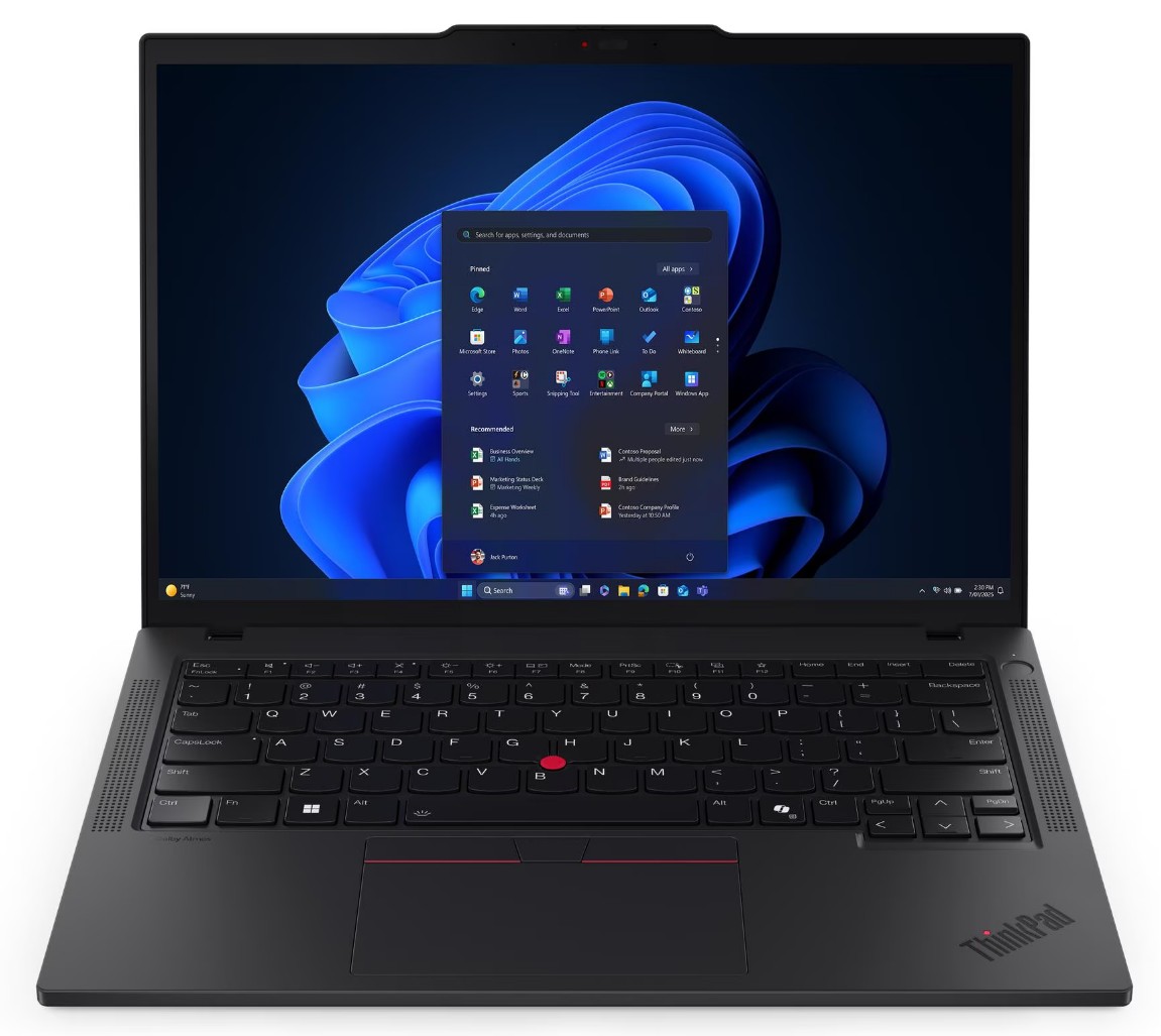 Zobrazit podrobnosti pro Lenovo ThinkPad T/T14 Gen 6/U7-255U/14"/2880x1800/T/32GB/1TB/Intel int/W11P/Black/3R Lenovo ThinkPad T/T14 Gen 6/U7-255U/14